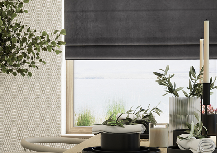 Sunningdale, Granite - Roman Blind - Image 5